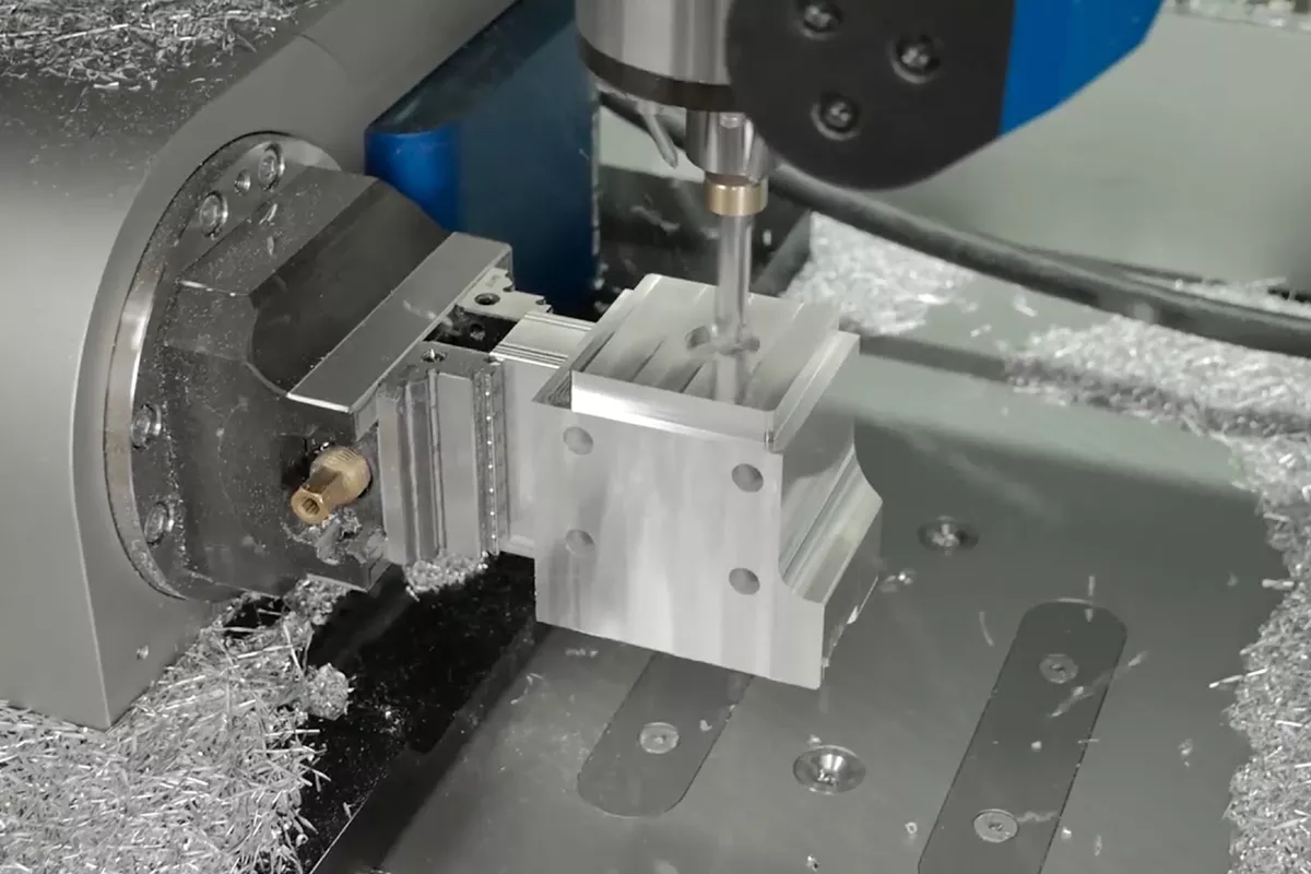 4 aixs cnc milling