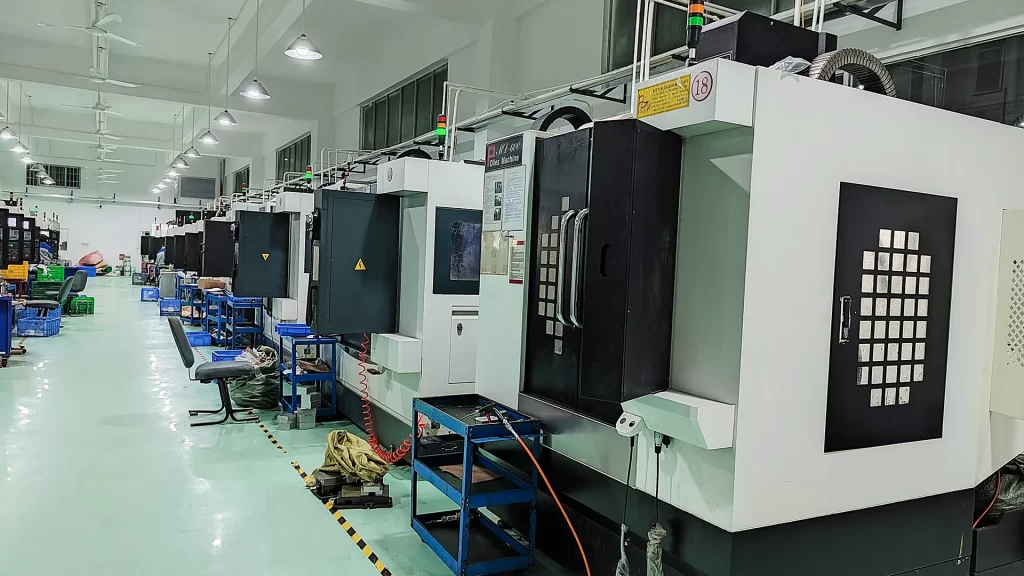 rapid MFG CNC MACHINING factory floor