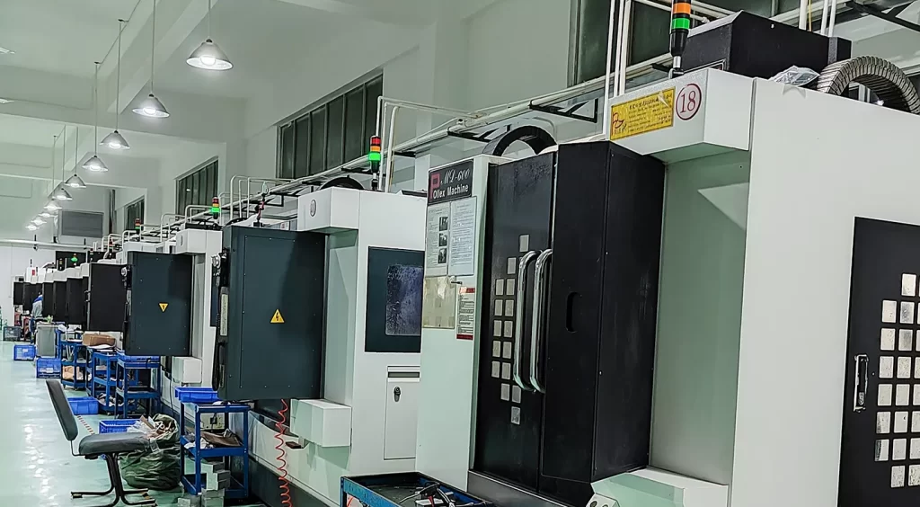 CNC machining factory