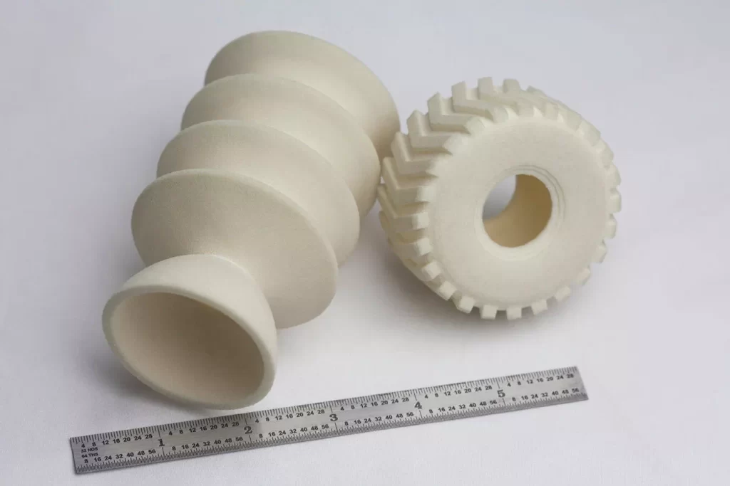 Flexible Duraform Flex parts sls 3d printing